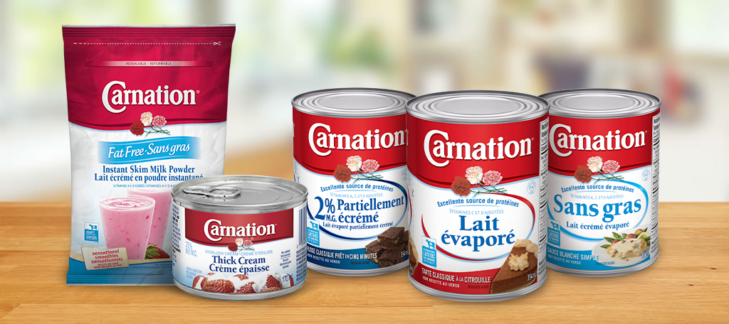 Divers produits du Carnation